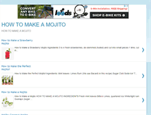 Tablet Screenshot of how-to-make-a-mojito.blogspot.com