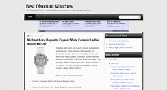 Desktop Screenshot of bestdiscountwatches.blogspot.com