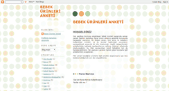 Desktop Screenshot of bebekanketi.blogspot.com