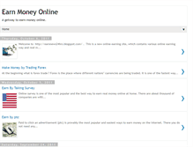 Tablet Screenshot of earnnews24hrs.blogspot.com