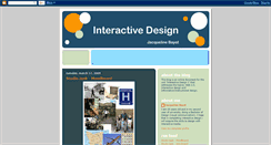 Desktop Screenshot of interactivedesignblogsite.blogspot.com