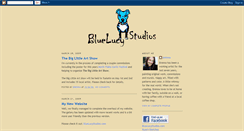 Desktop Screenshot of bluelucystudios.blogspot.com