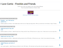 Tablet Screenshot of ilovecomixfreckles.blogspot.com