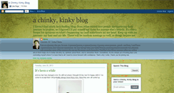 Desktop Screenshot of chinkykinky.blogspot.com