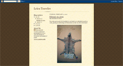 Desktop Screenshot of leicatraveler.blogspot.com