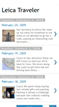 Mobile Screenshot of leicatraveler.blogspot.com