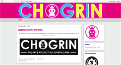 Desktop Screenshot of chogrinart.blogspot.com