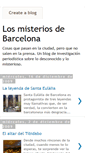 Mobile Screenshot of losmisteriosdebarcelona.blogspot.com