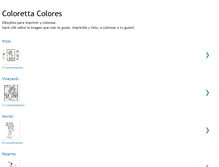 Tablet Screenshot of coloretta.blogspot.com