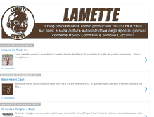 Tablet Screenshot of lamettecomics.blogspot.com