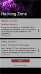 Mobile Screenshot of hackingzoneaccessdenied.blogspot.com