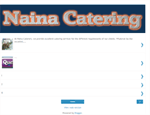 Tablet Screenshot of naina-catering.blogspot.com