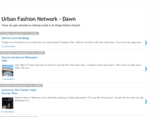 Tablet Screenshot of dawnurbanfashionnetwork.blogspot.com