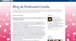 Desktop Screenshot of profecamila.blogspot.com