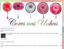 Tablet Screenshot of coresparaasunhas.blogspot.com