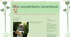 Desktop Screenshot of meinwunderbaresgartenbuch.blogspot.com