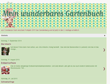 Tablet Screenshot of meinwunderbaresgartenbuch.blogspot.com