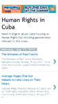 Mobile Screenshot of humanrightsincuba.blogspot.com