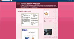 Desktop Screenshot of gedebagecity.blogspot.com