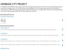 Tablet Screenshot of gedebagecity.blogspot.com