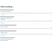 Tablet Screenshot of ideasloading.blogspot.com