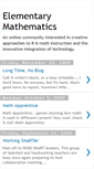 Mobile Screenshot of k-6math.blogspot.com