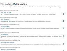 Tablet Screenshot of k-6math.blogspot.com