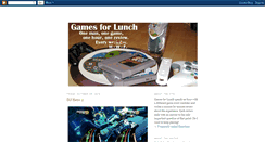 Desktop Screenshot of gamesforlunch.blogspot.com