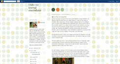 Desktop Screenshot of itakemyjournaleverywhere.blogspot.com
