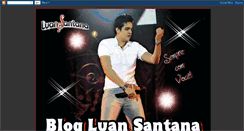 Desktop Screenshot of blogluansantana.blogspot.com