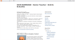 Desktop Screenshot of daveburridge.blogspot.com