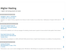 Tablet Screenshot of miglior-hosting.blogspot.com