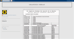 Desktop Screenshot of lasgrandesobras.blogspot.com