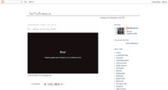 Desktop Screenshot of hellofrancis.blogspot.com