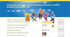Desktop Screenshot of pingodemelfestasinfantis.blogspot.com