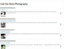Tablet Screenshot of calltheshotsphotography.blogspot.com
