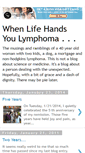 Mobile Screenshot of lymphomamusings.blogspot.com