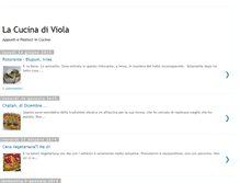 Tablet Screenshot of cucinadiviola.blogspot.com
