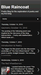 Mobile Screenshot of blueraincoat-dperrings.blogspot.com