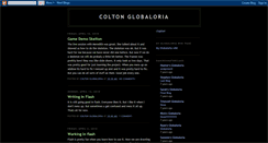 Desktop Screenshot of coltonglobaloria.blogspot.com