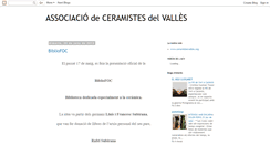 Desktop Screenshot of ceramistesvalles.blogspot.com