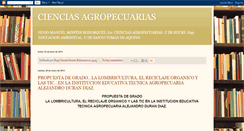 Desktop Screenshot of cienciasagropecuariassucre.blogspot.com