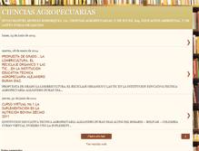Tablet Screenshot of cienciasagropecuariassucre.blogspot.com