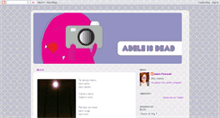Desktop Screenshot of adeleisdead.blogspot.com