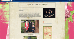 Desktop Screenshot of harryherald.blogspot.com