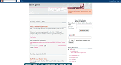 Desktop Screenshot of ebookfever.blogspot.com