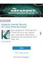 Mobile Screenshot of kasperskykeys4free.blogspot.com