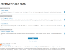 Tablet Screenshot of creativeandmarketing.blogspot.com