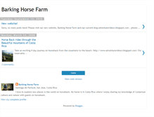 Tablet Screenshot of horsebackridingcostarica.blogspot.com