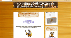 Desktop Screenshot of burreracomprimida.blogspot.com